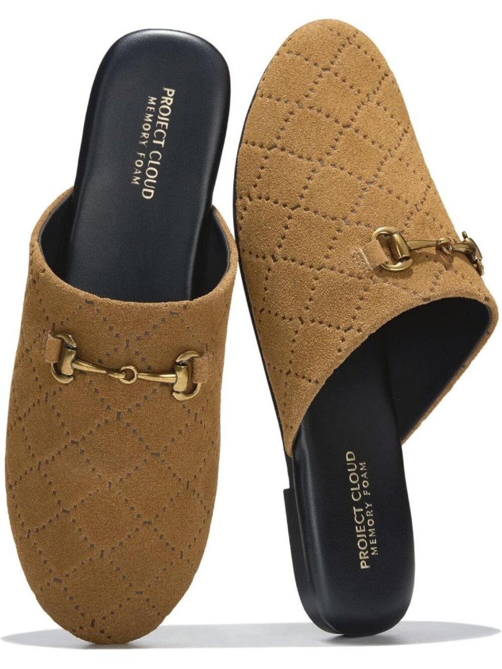 Women's Chestnut Suede Leather Stylish Casual Mules & Clogs Flats Non-Slip Shoes